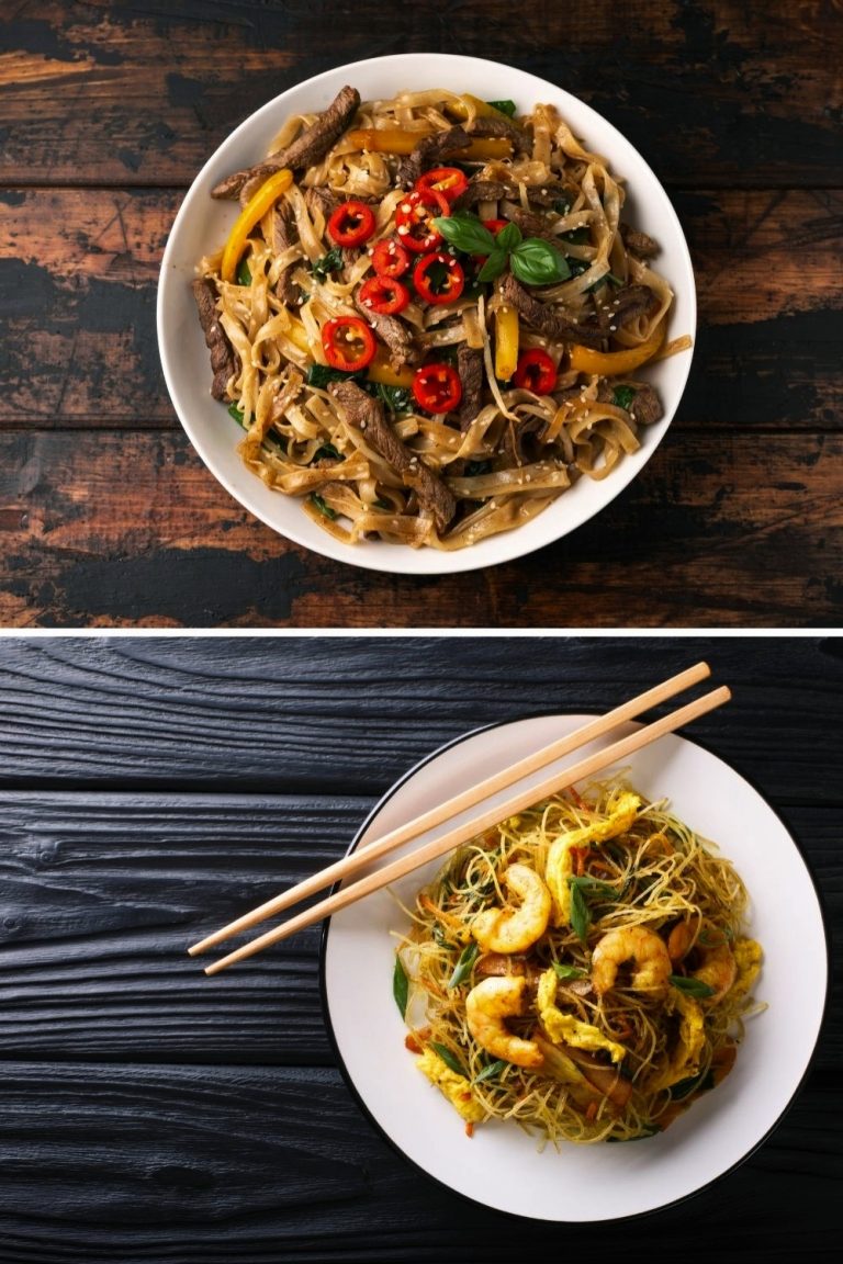 Differences Between Chow Fun Vs Mei Fun Noodles