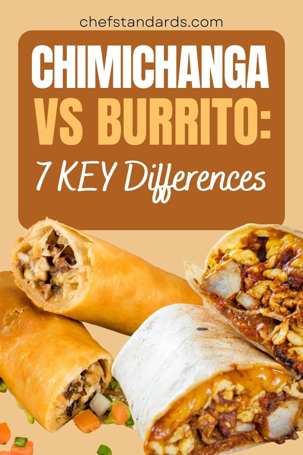 Chimichanga Vs Burrito 7 diferenças cruciais que deve saber 