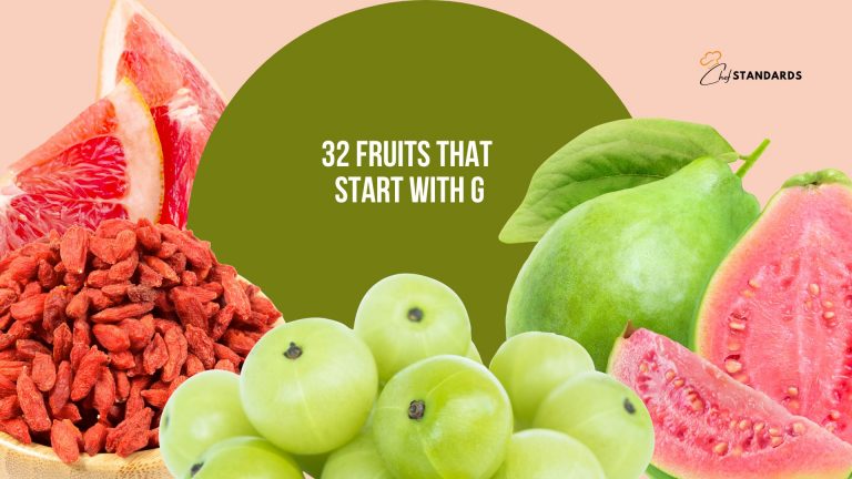 Fruits That Start With G