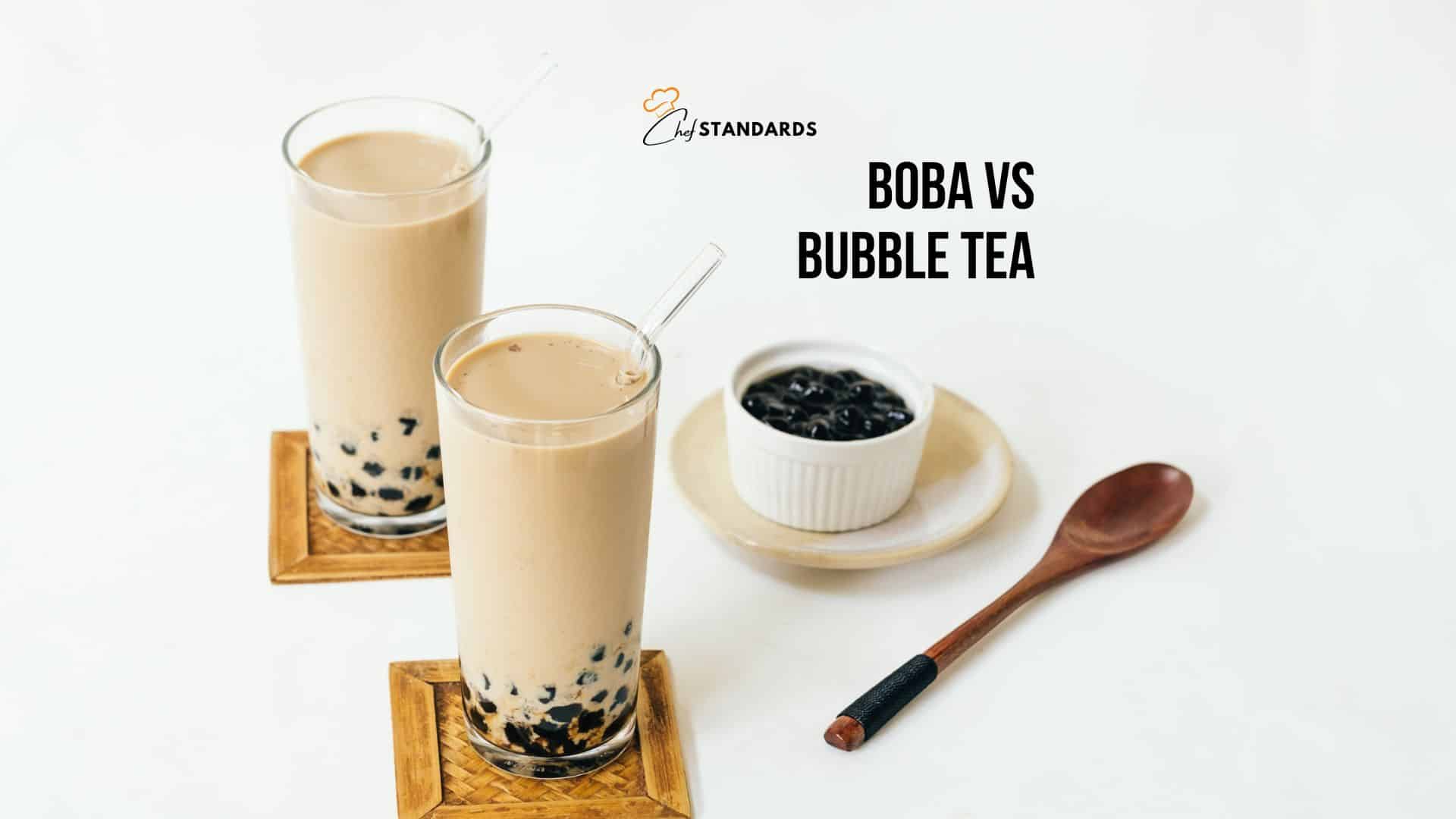 boba vs bubble tea