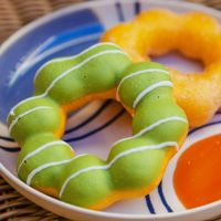 Mochi Donut on a plate