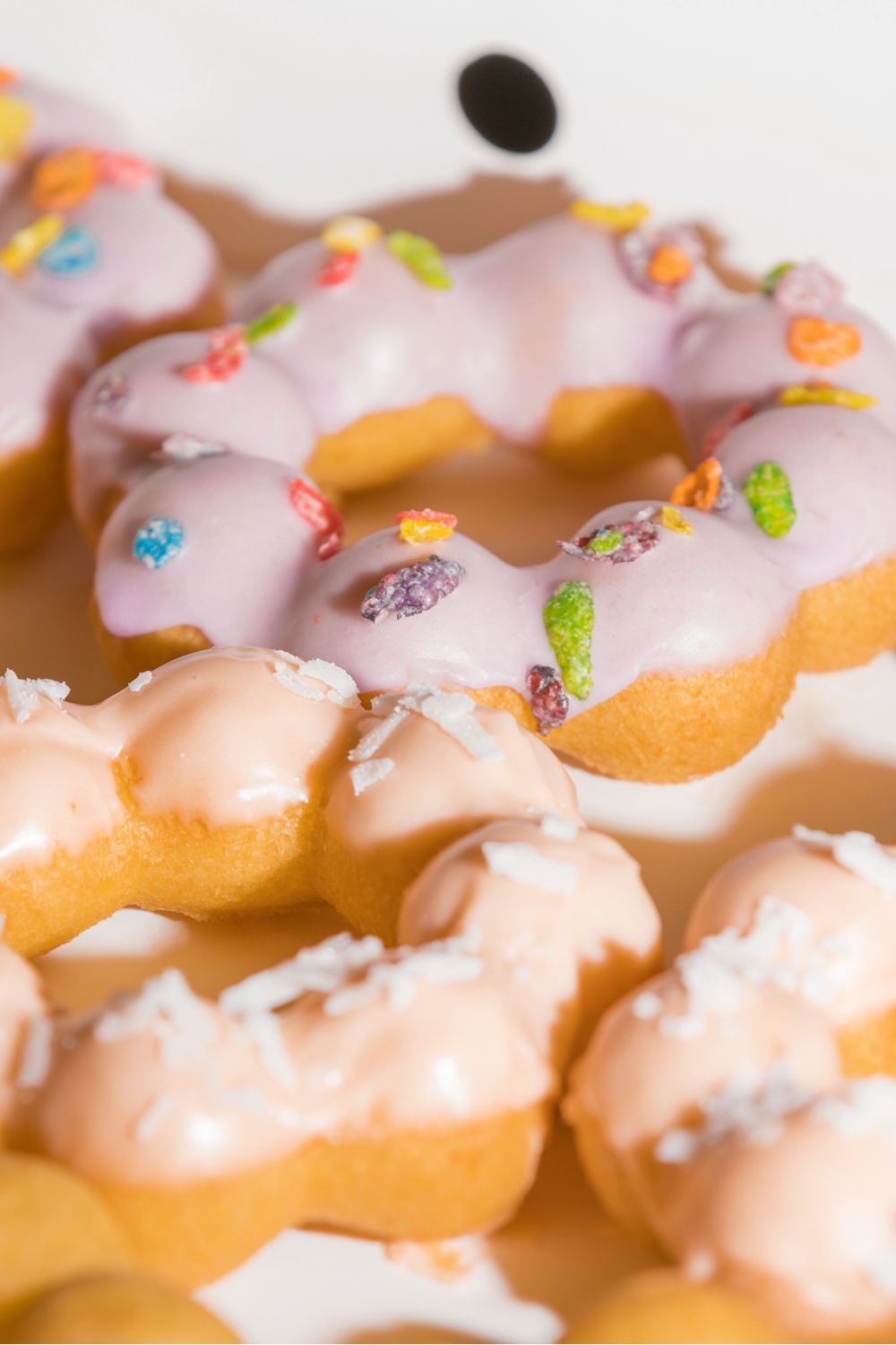 donuts de mochi glaseados