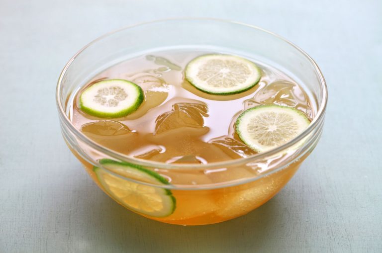 Aiyu Jelly in bowl