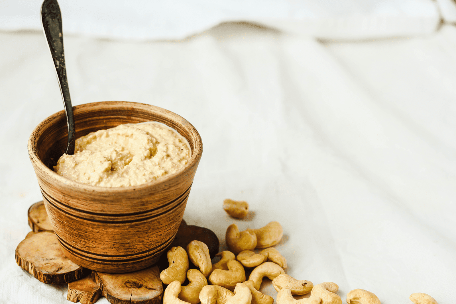 Cashew Cheese in a bowl