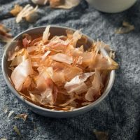 Bonito Flakes in bowl