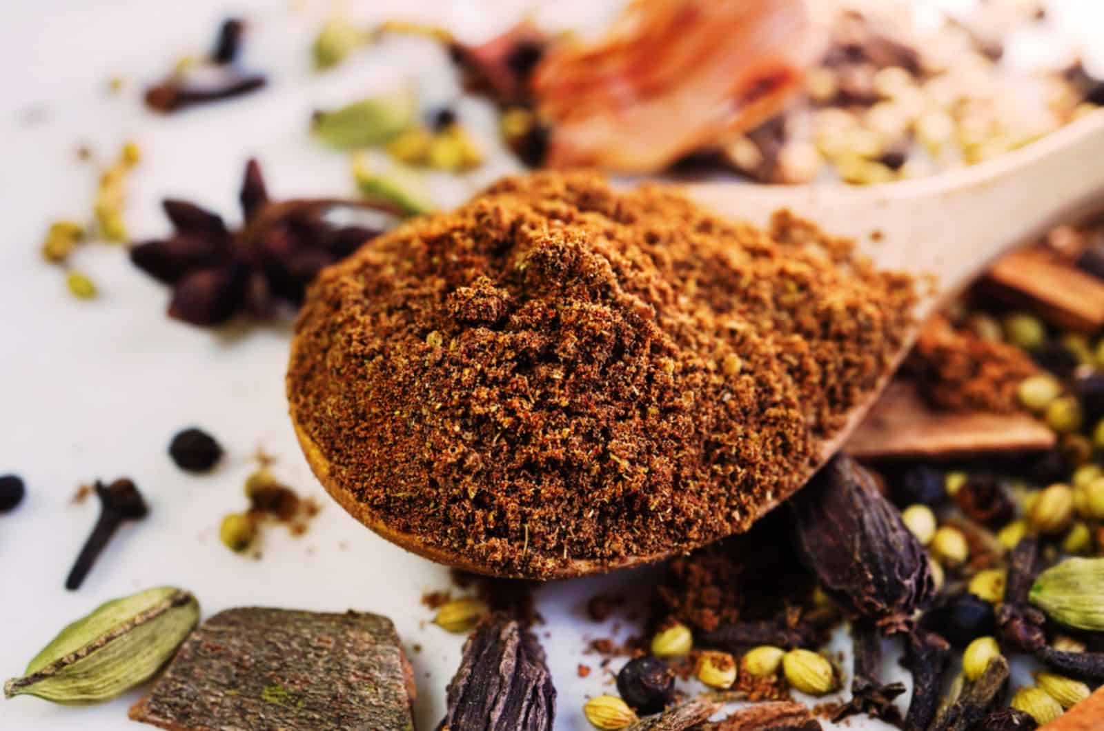 Garam Masala em pó caseiro