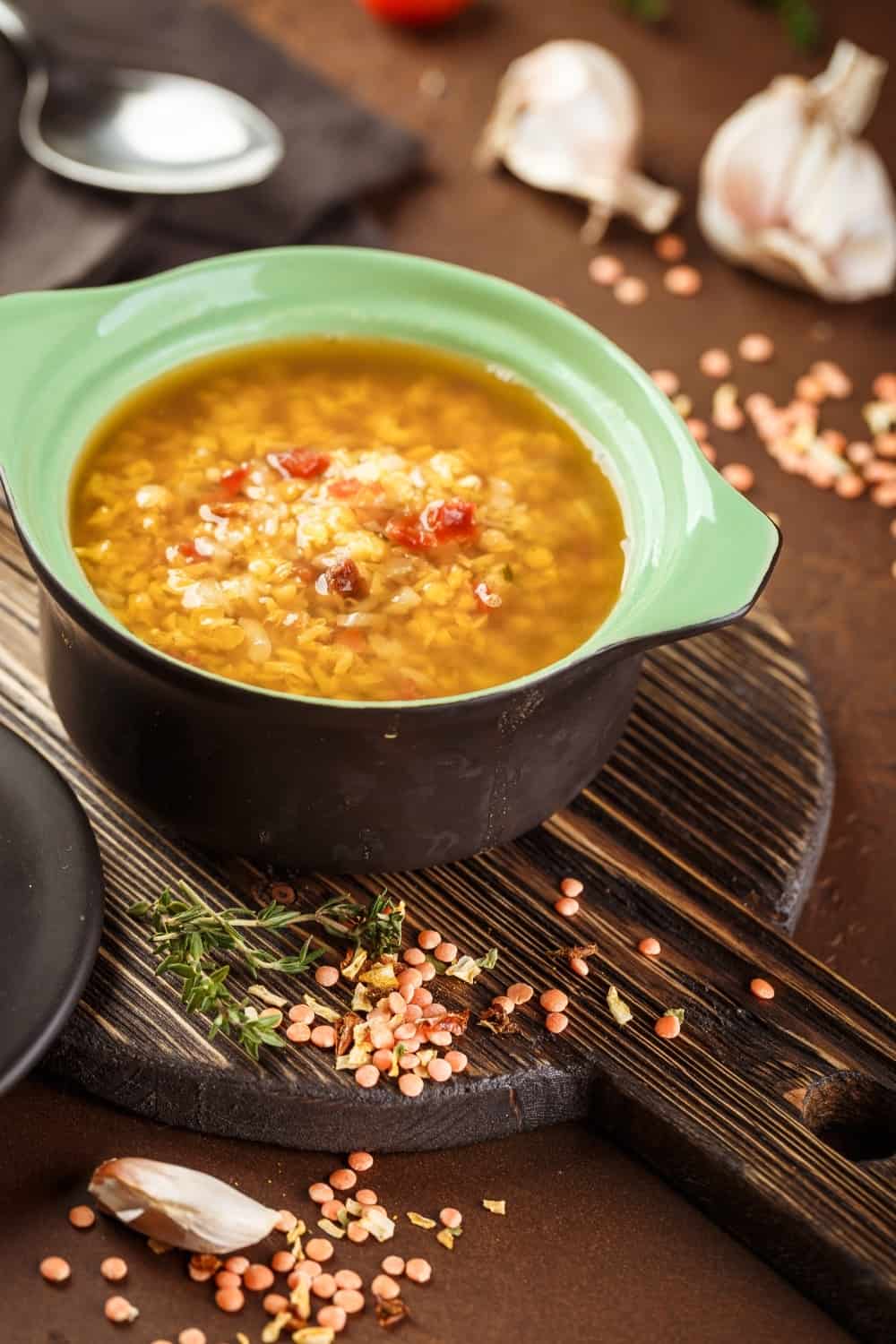 Vegetarian Lentil soup - Masoor Dal