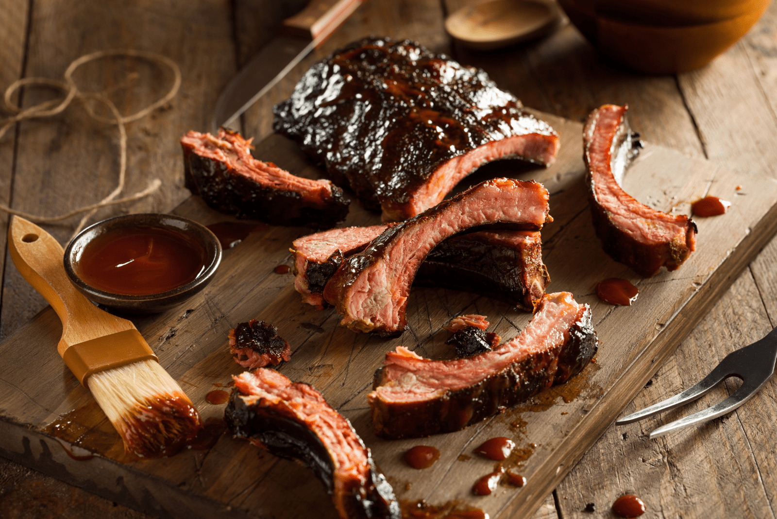 dry smoked ribs