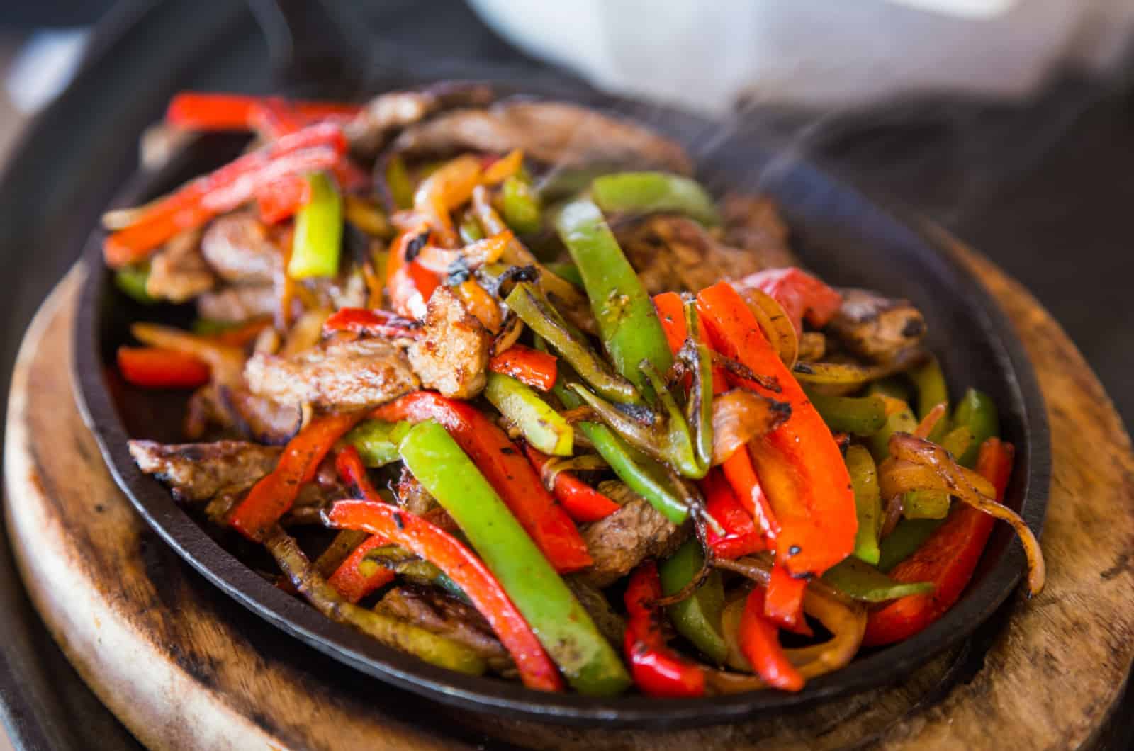 plato de fajitas