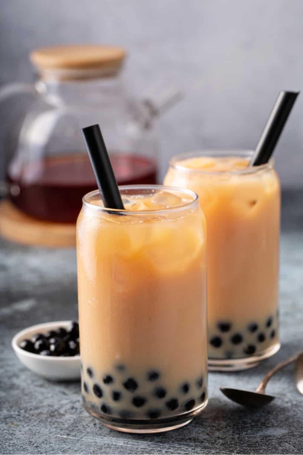 honey milk tea