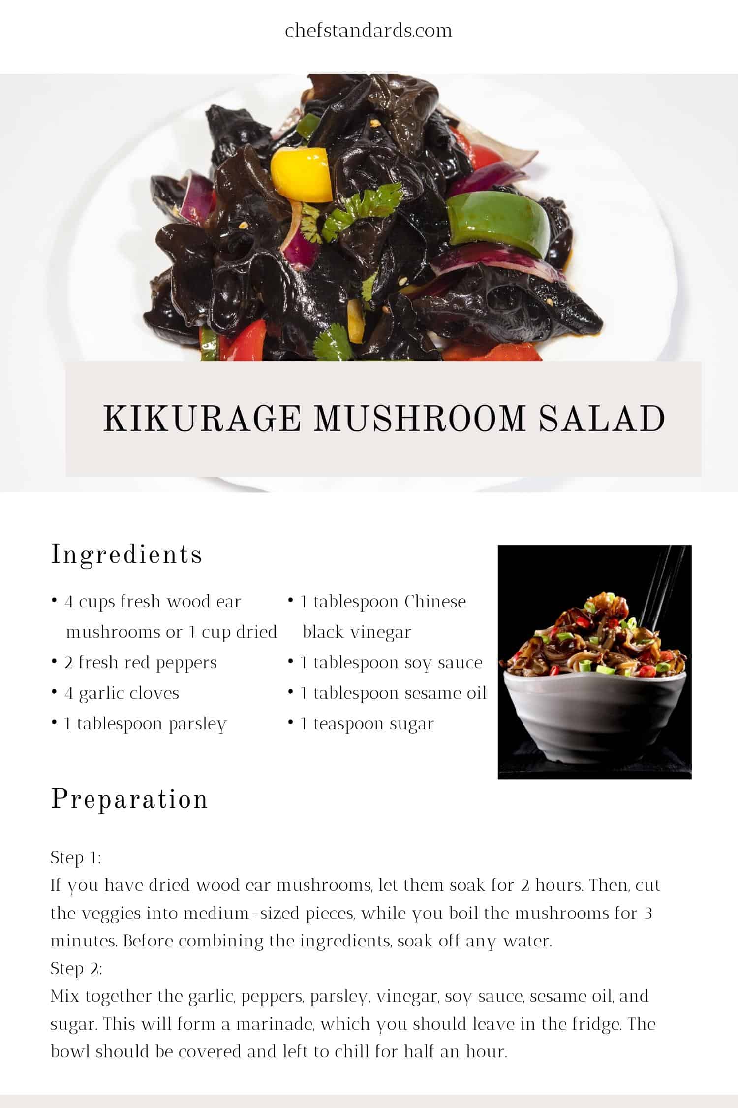 kikurage mushroom salad