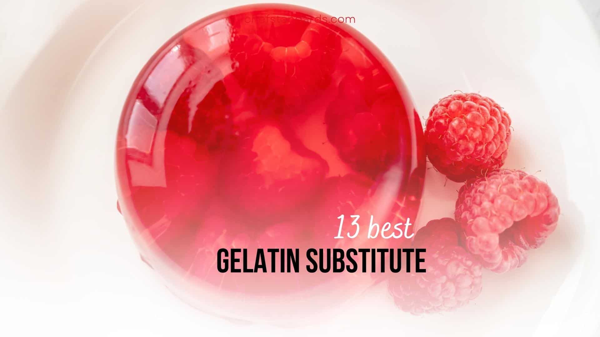 gelatin substitute