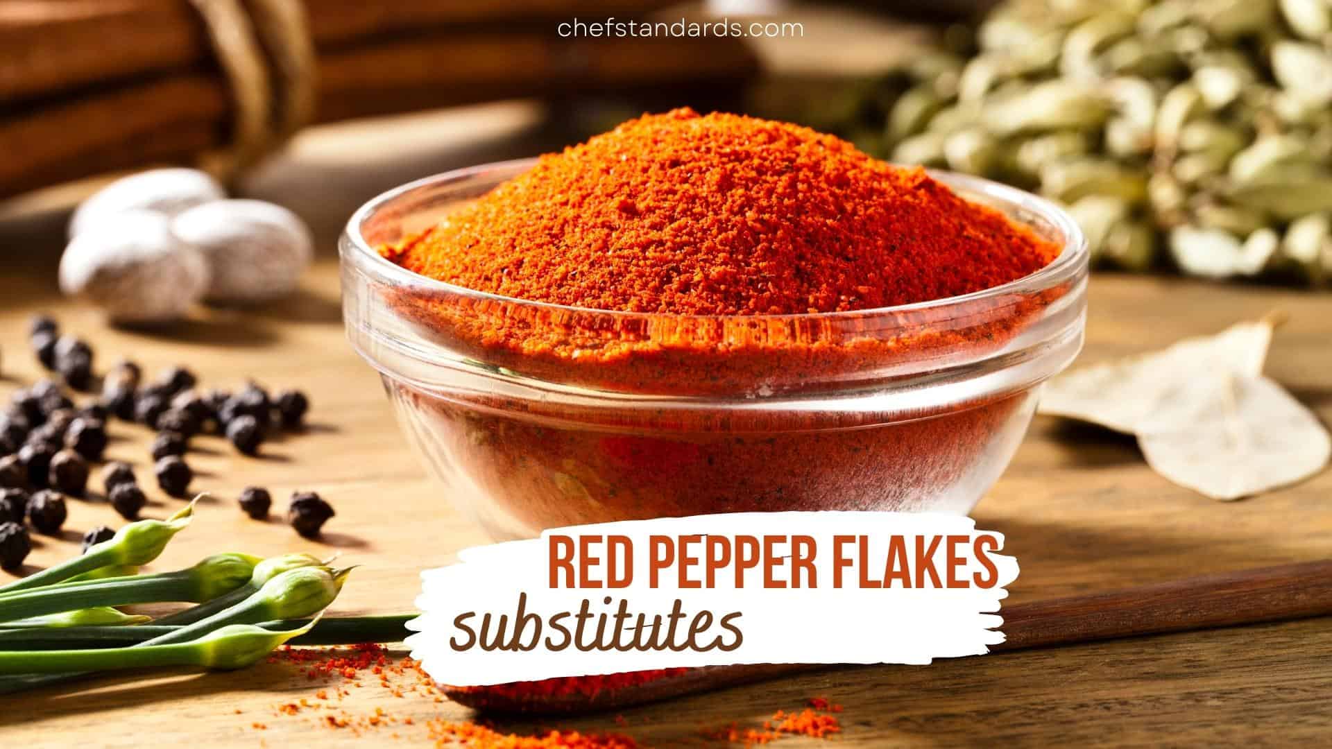 red pepper flakes substitutes