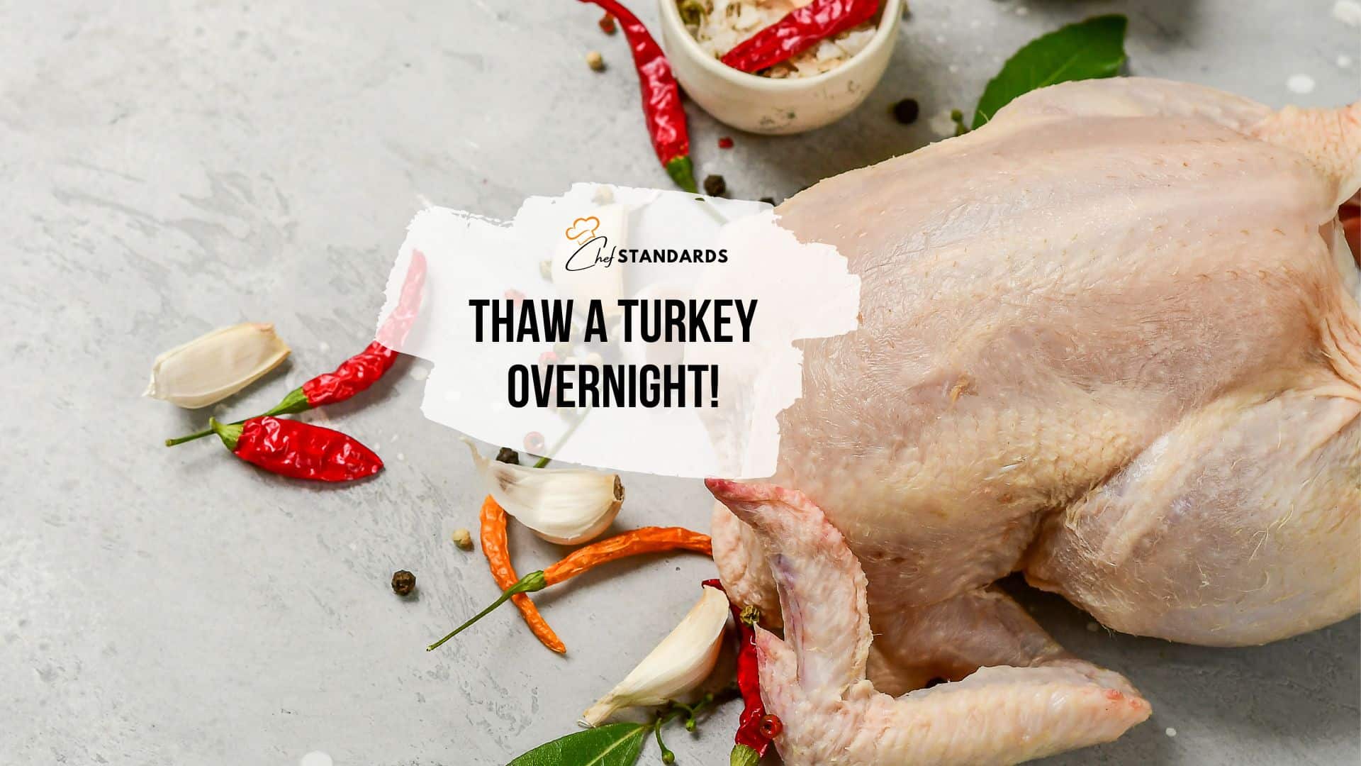 thawing turkey overnight