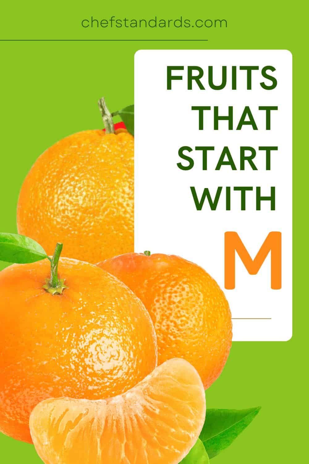 Check Out My List of 30 Fruits That Start With m