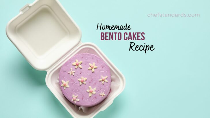 Homemade Bento Cakes Recipe + Nutritional Value