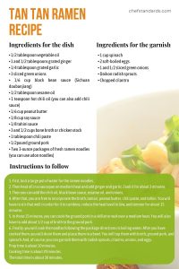 Tan Tan Noodles: Spicy And Warming Japanese Classic