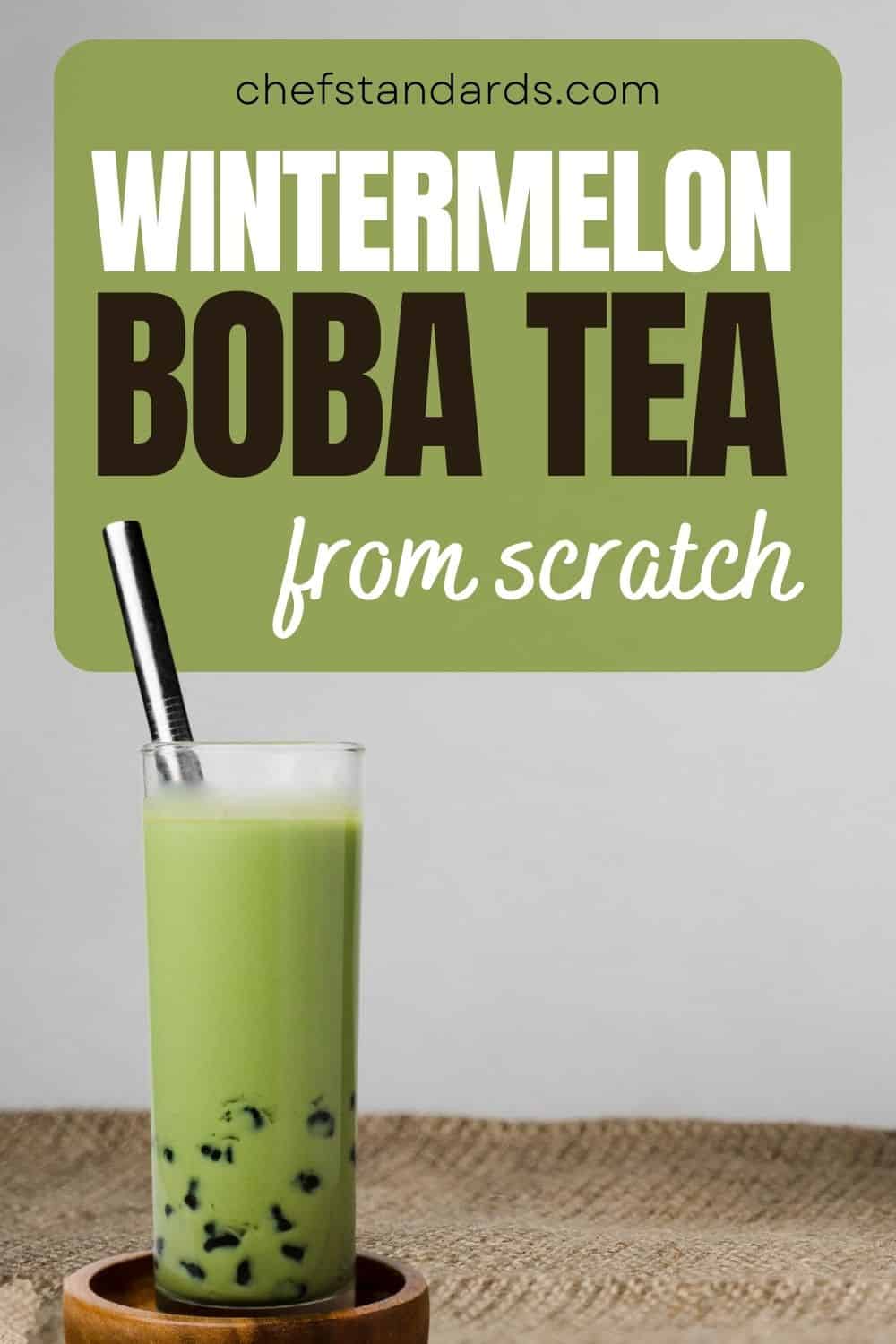 Wintermelon Milk Tea (Recipe, Health Benefits, Nutrition Facts)