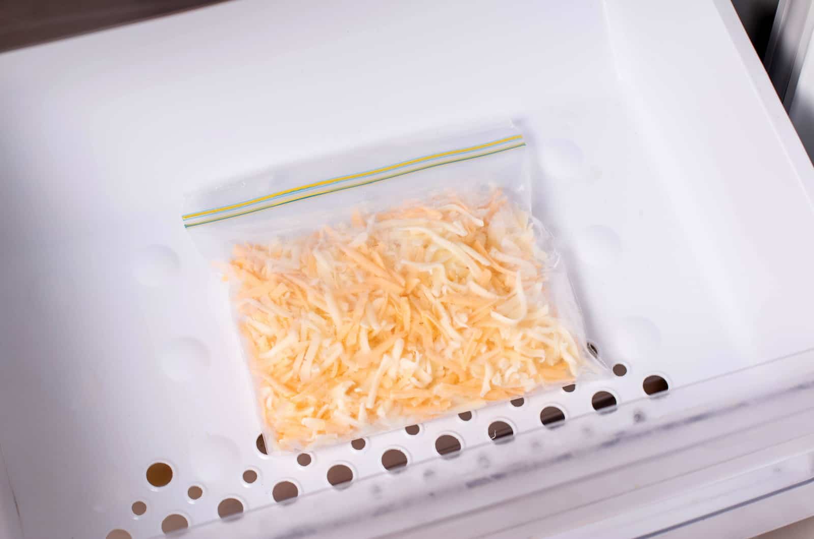 frozen grated cheese