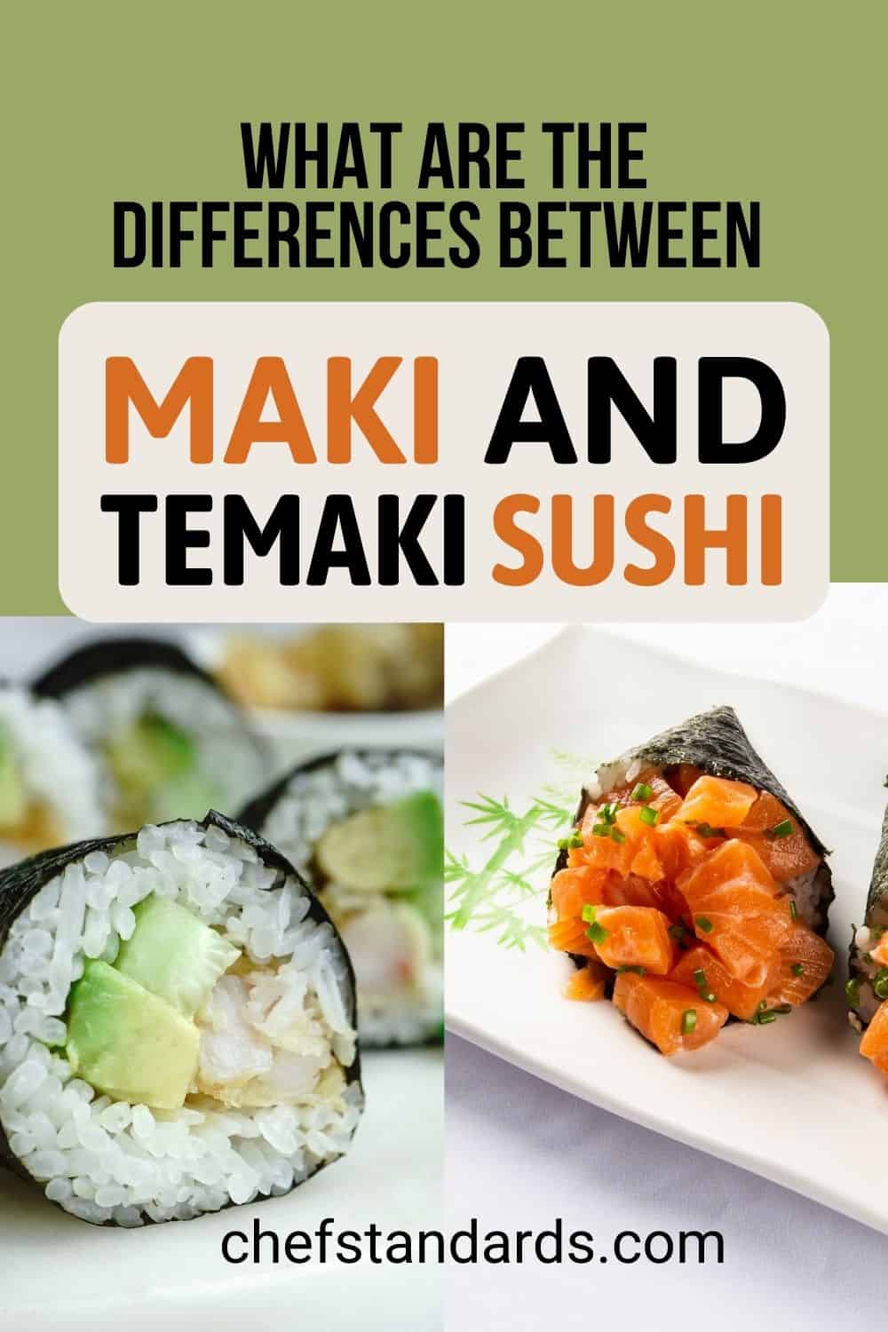 5 Differences In Maki Vs Temaki Or Roll Vs Hand Roll Sushi