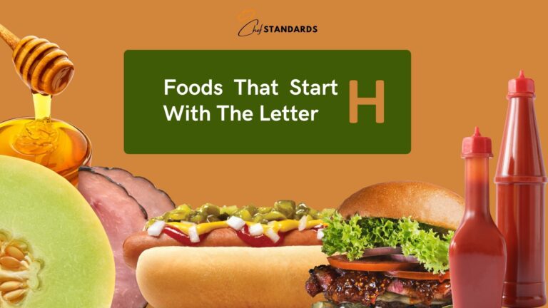 Foods That Start With H