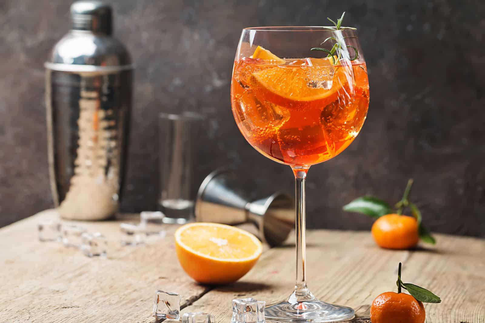 Cocktail à l'Aperol