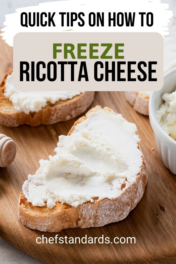 Can You Freeze Ricotta Cheese? (Answered + Explanation)