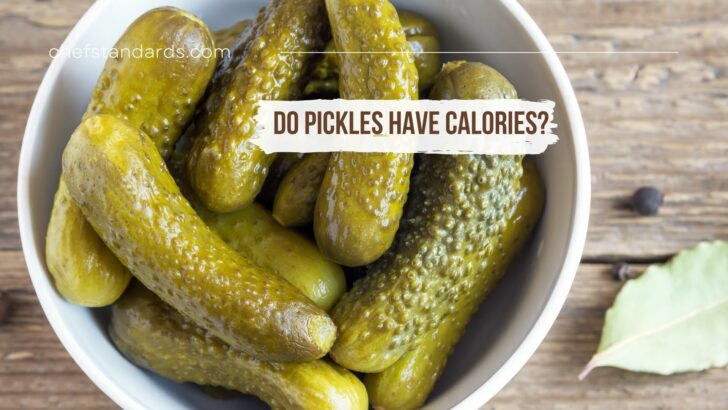 Do Pickles Have Calories And Are They Good For You? 
