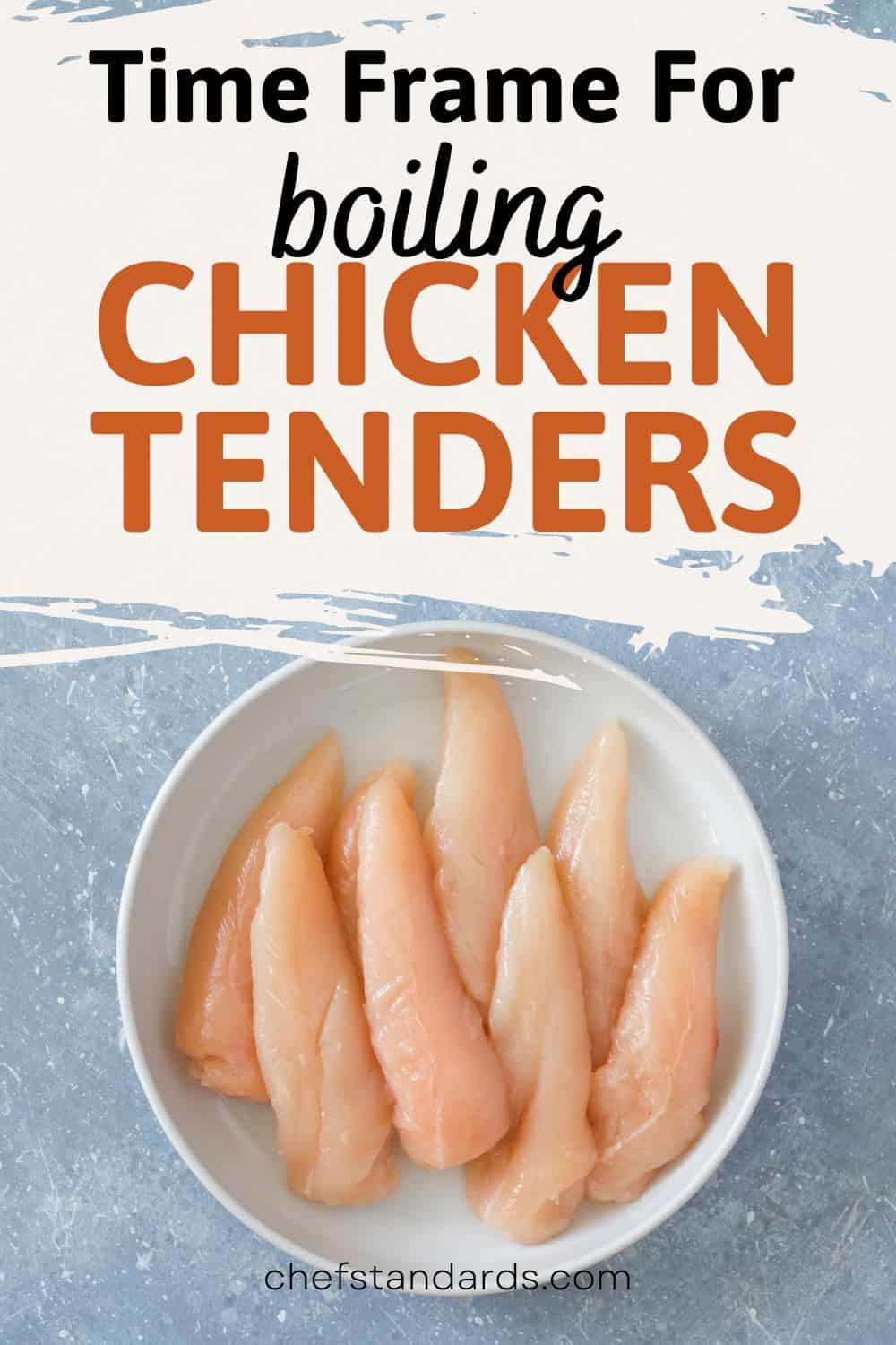 How Long To Boil Chicken Tenders + How To Boil Properly
