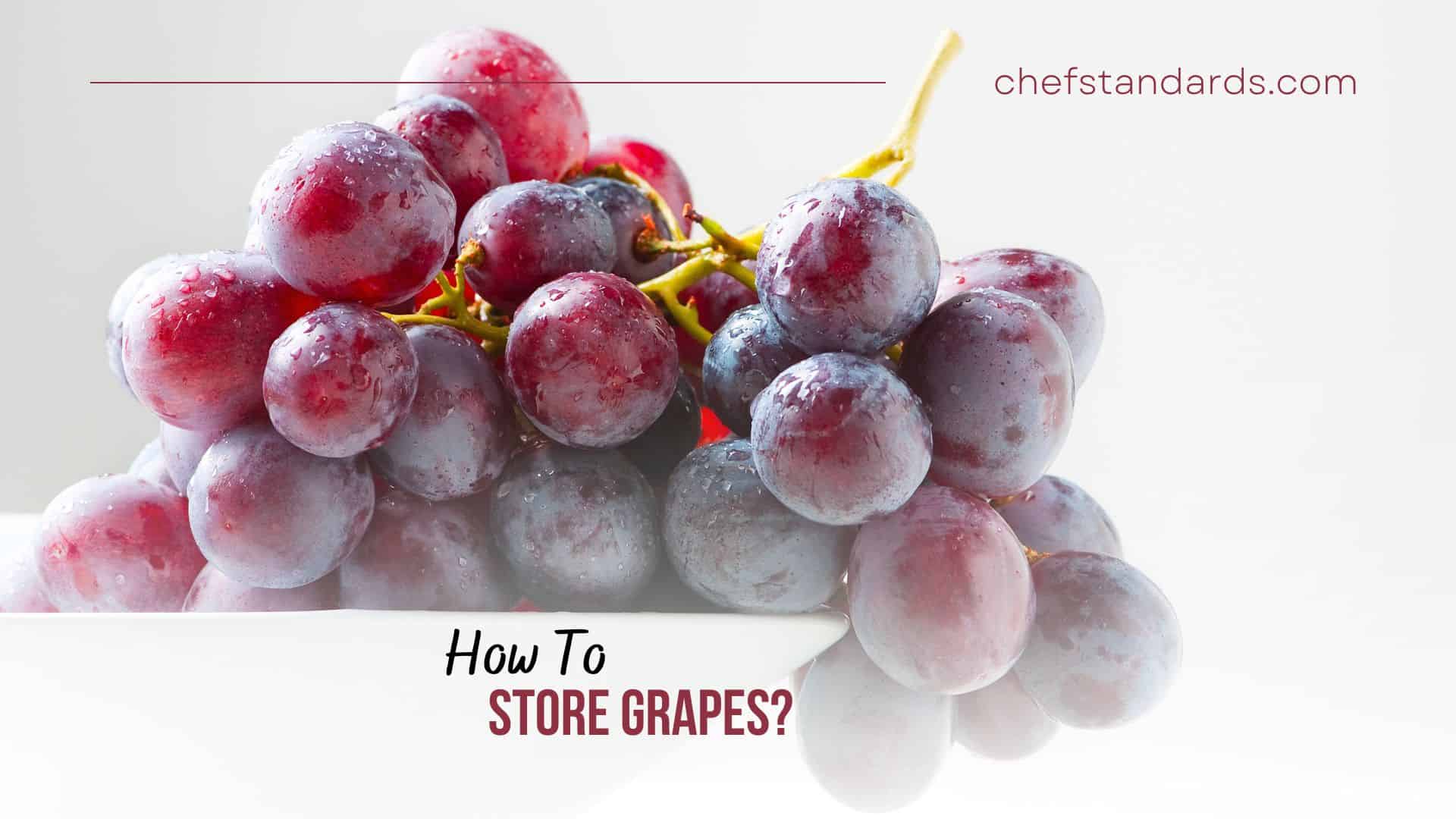 sweet fresh grapes