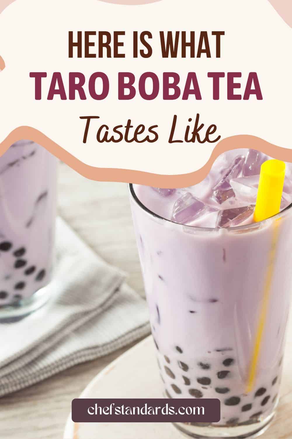 A qué sabe el té con leche de taro (receta incluida) 