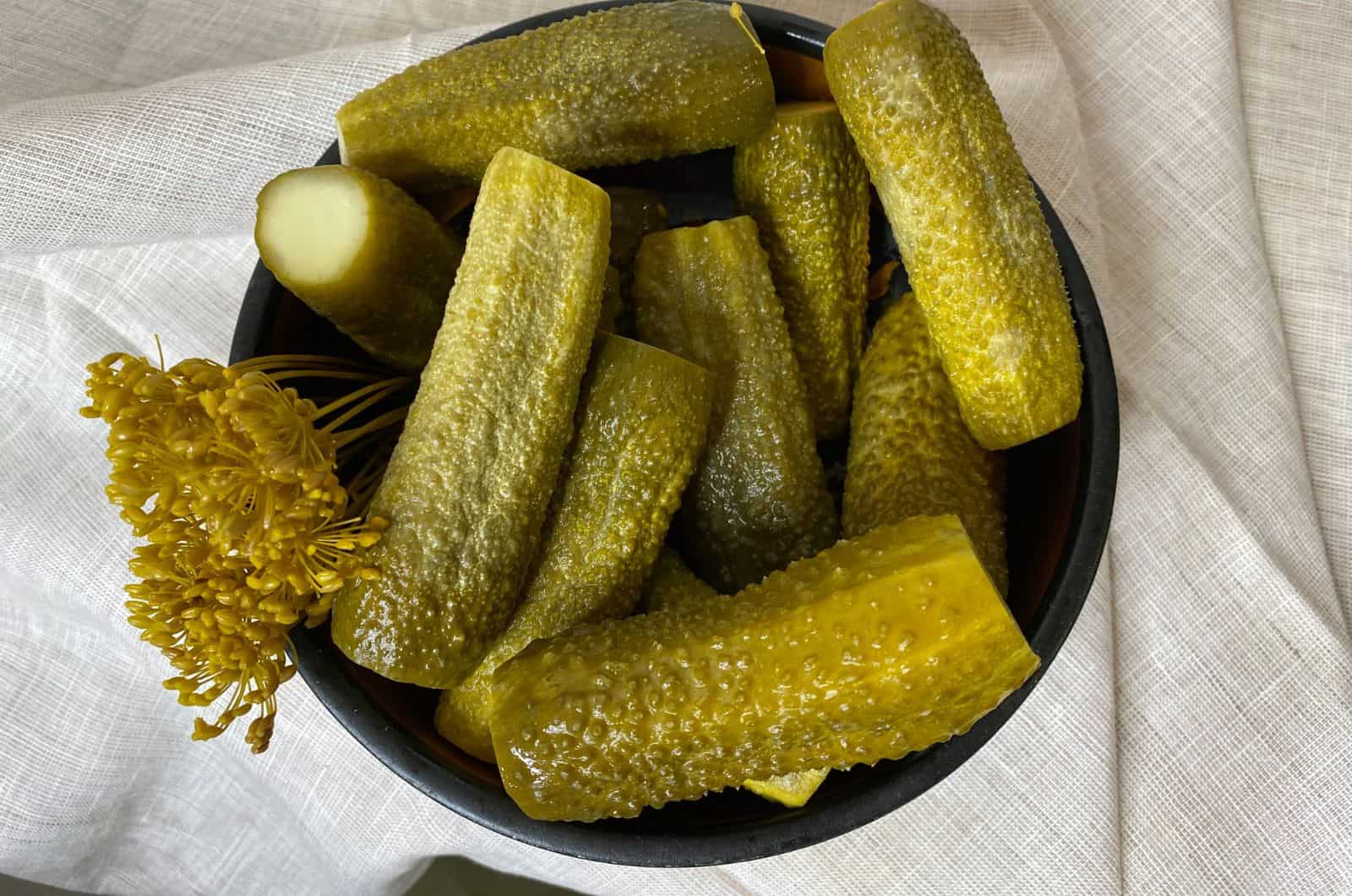 bowl full of Pickles