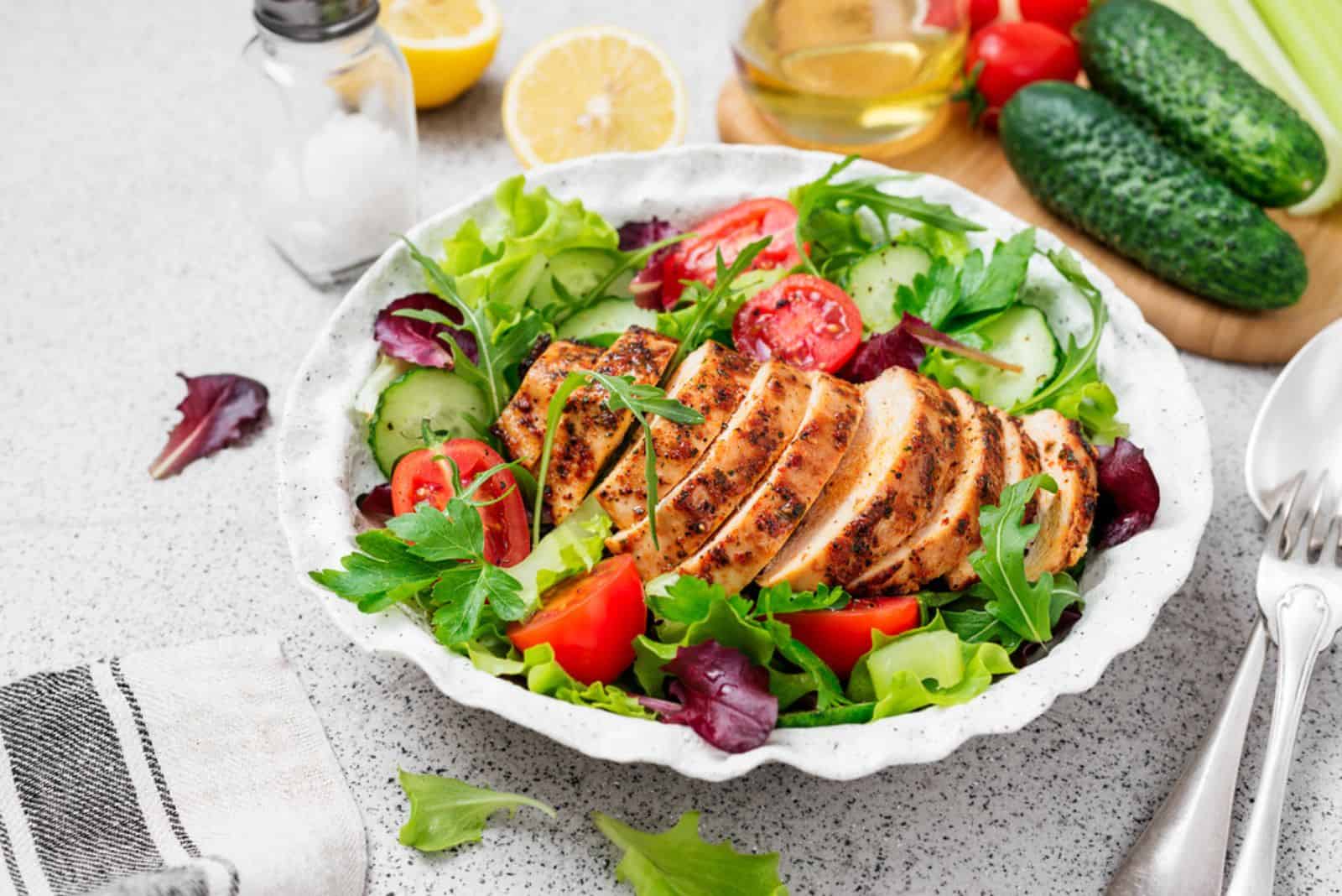 chicken breast salad