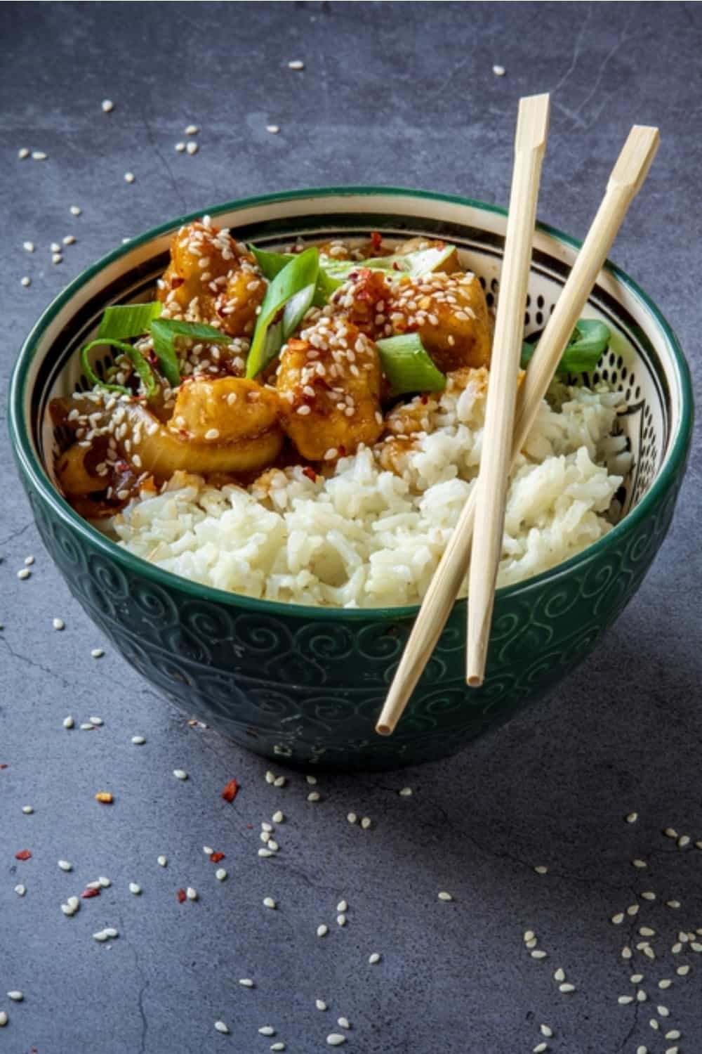 chinesische glutenfreie Mahlzeit