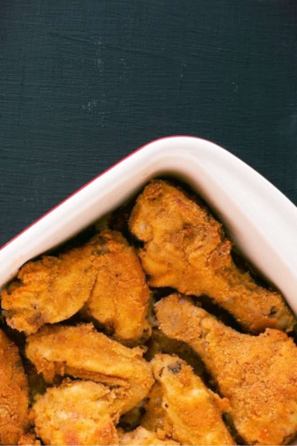 fried chicken in pan
