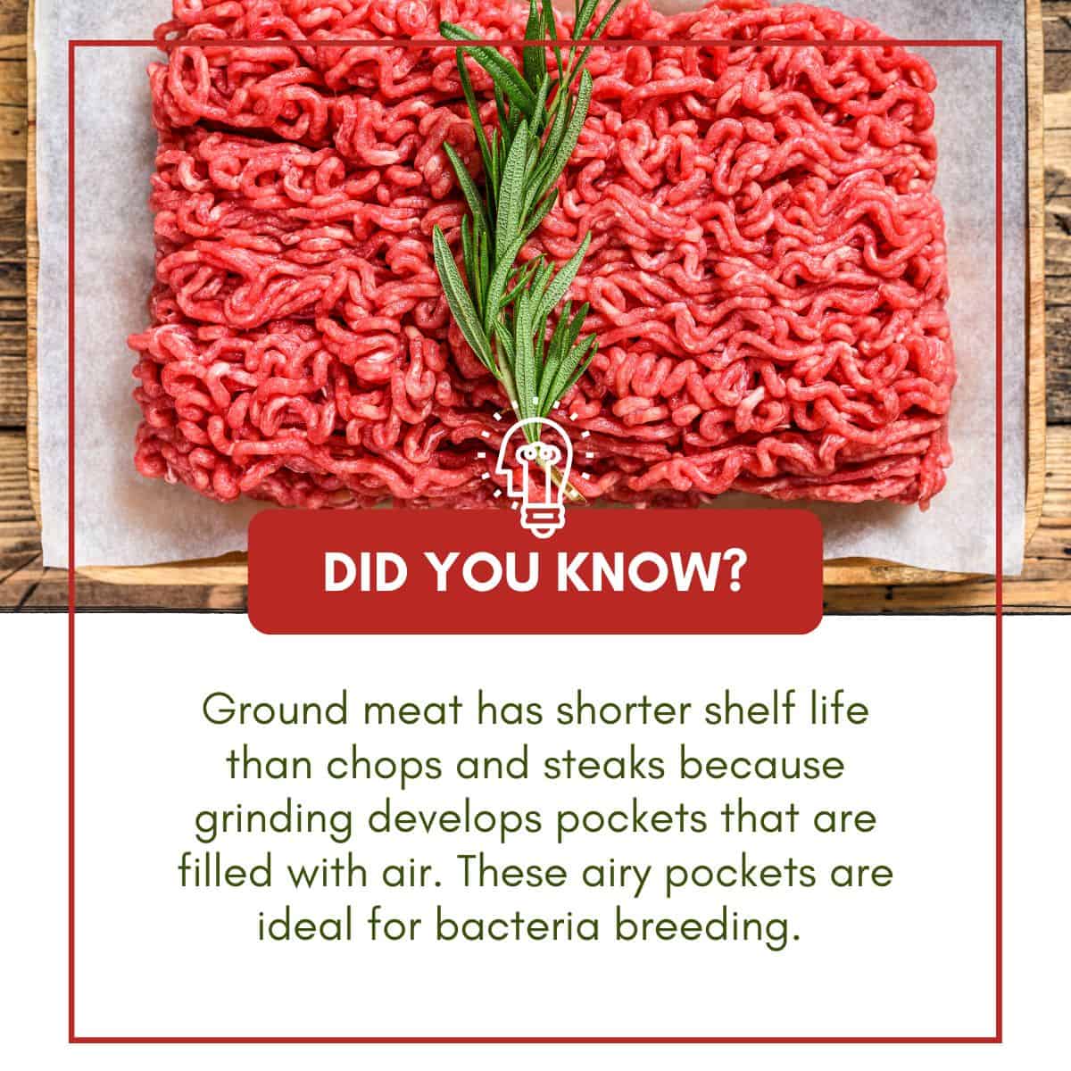 ground meat