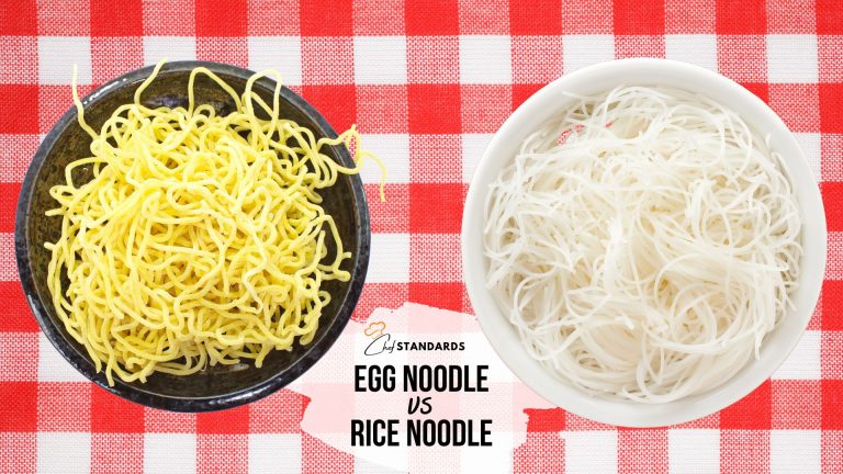 Egg Noodle Vs Rice Noodle