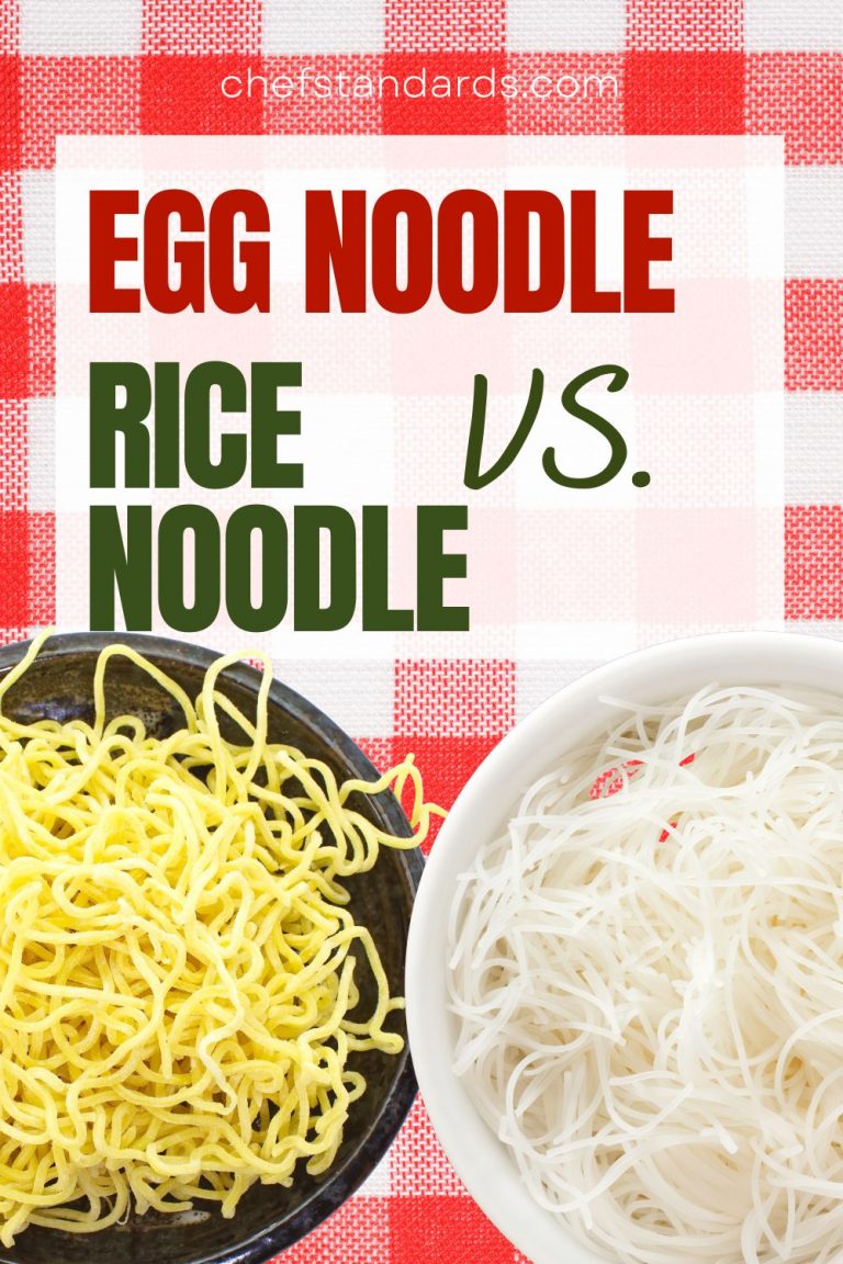 9 Main Differences Between Egg Noodles Vs Rice Noodles