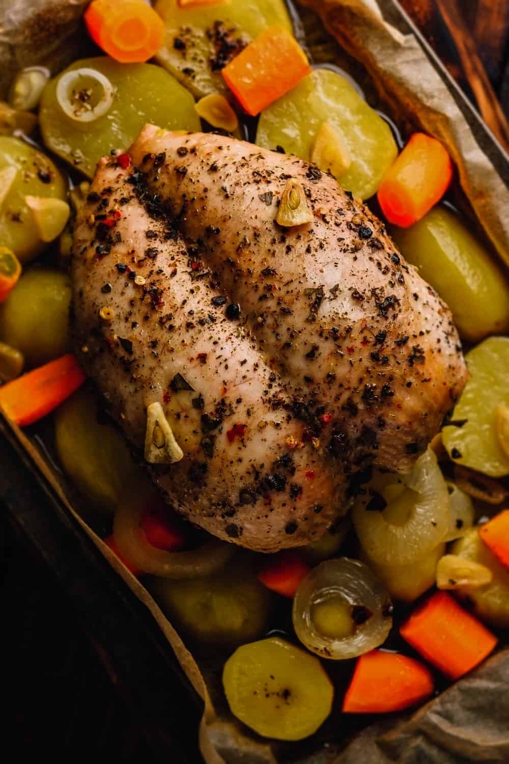 Chicken Breast and vegetables