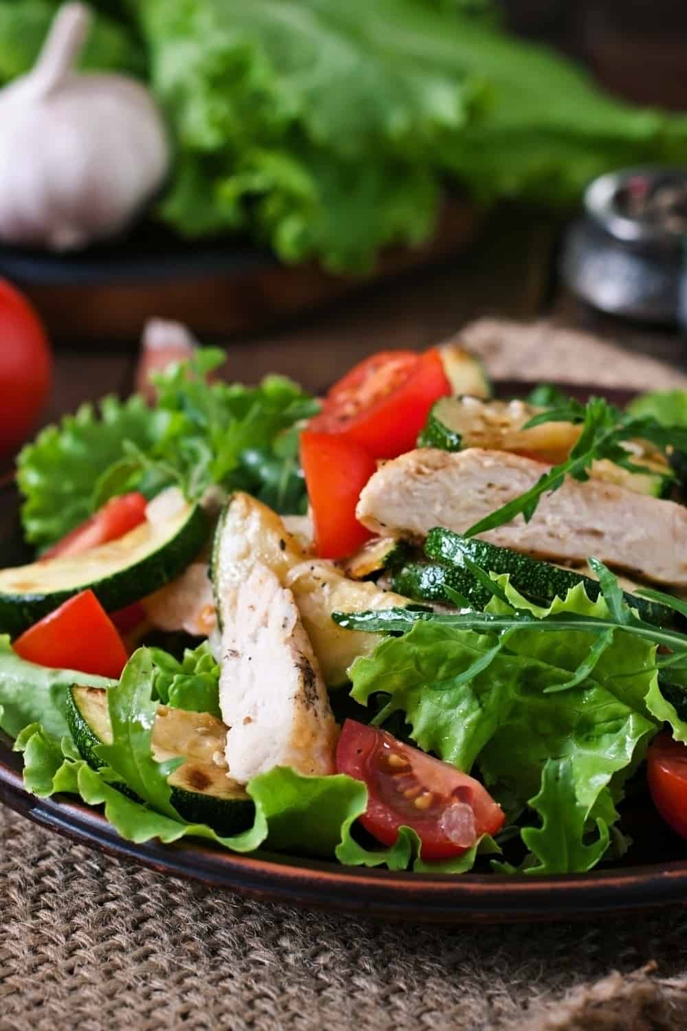 Chicken Salad in plate