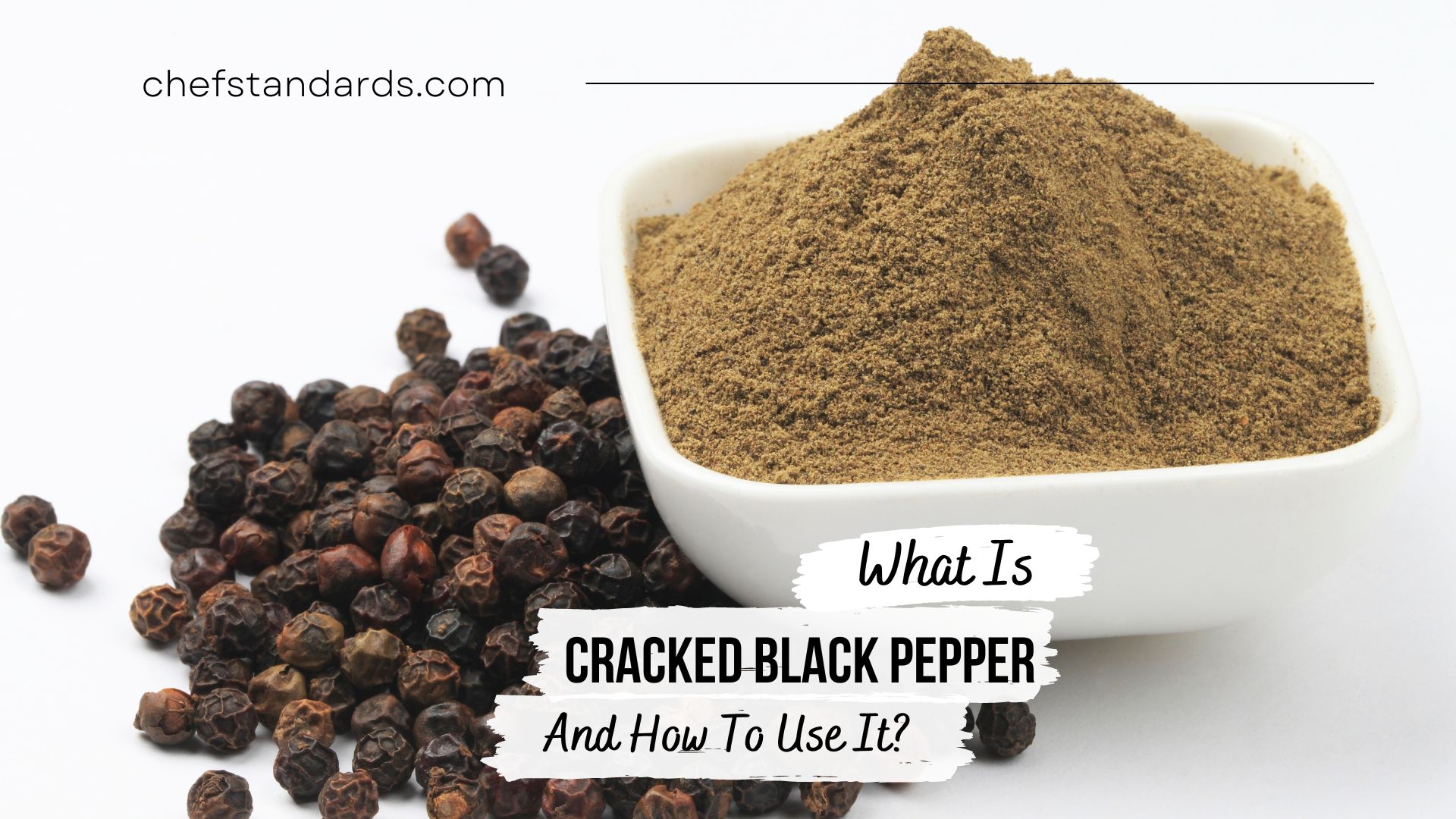 cracked black pepper