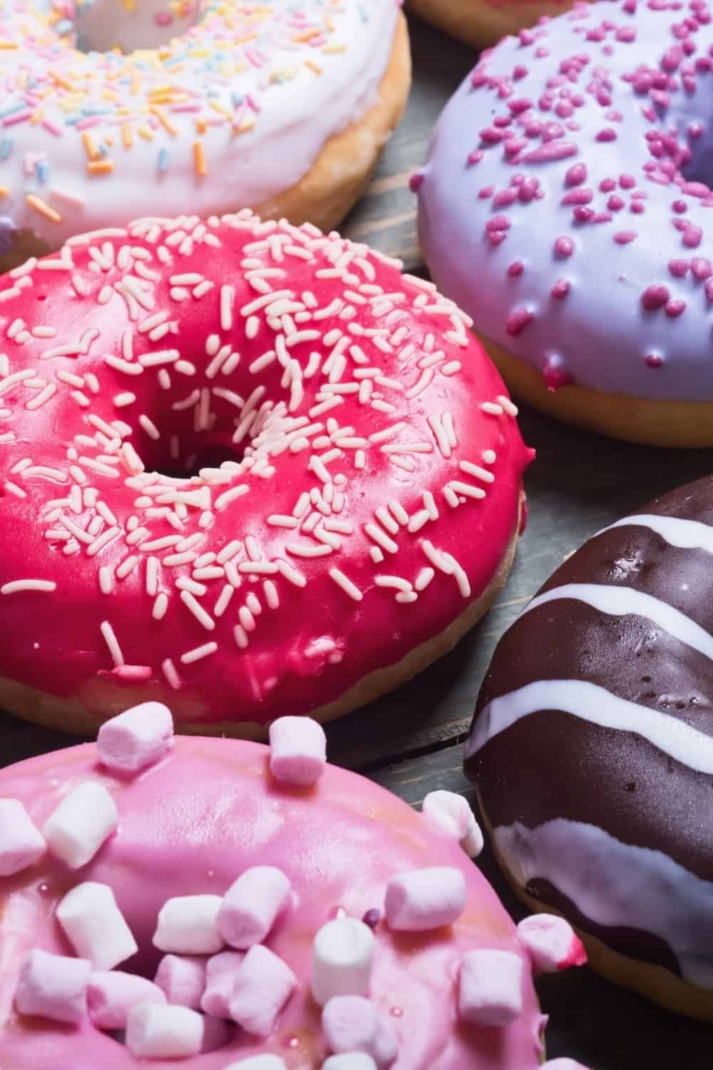 Donuts avec sprinkles