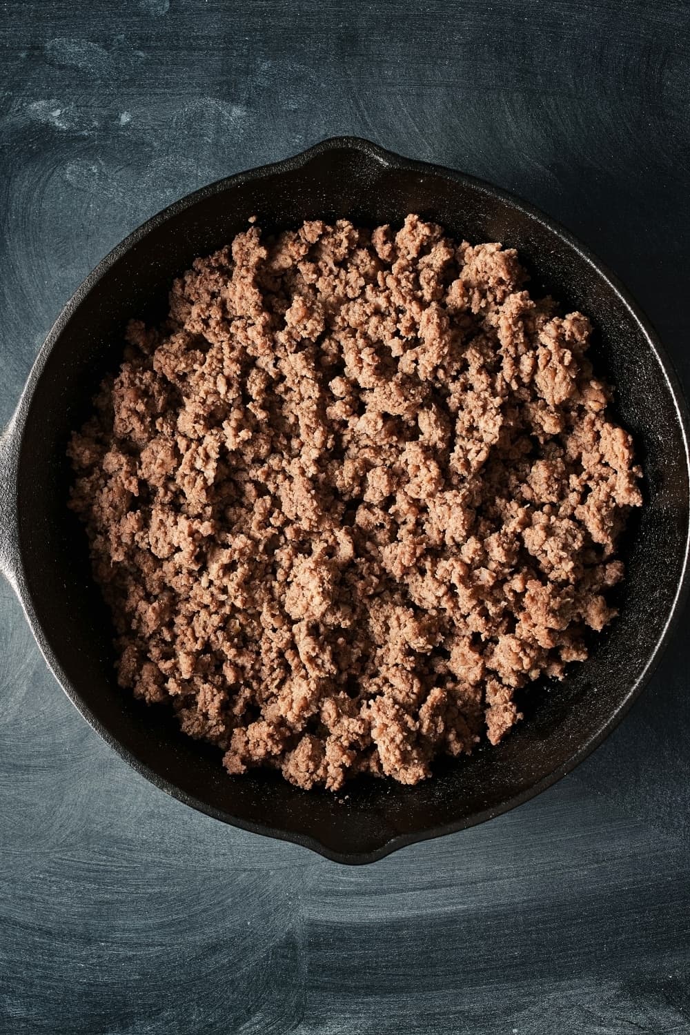 Ground Beef in pan