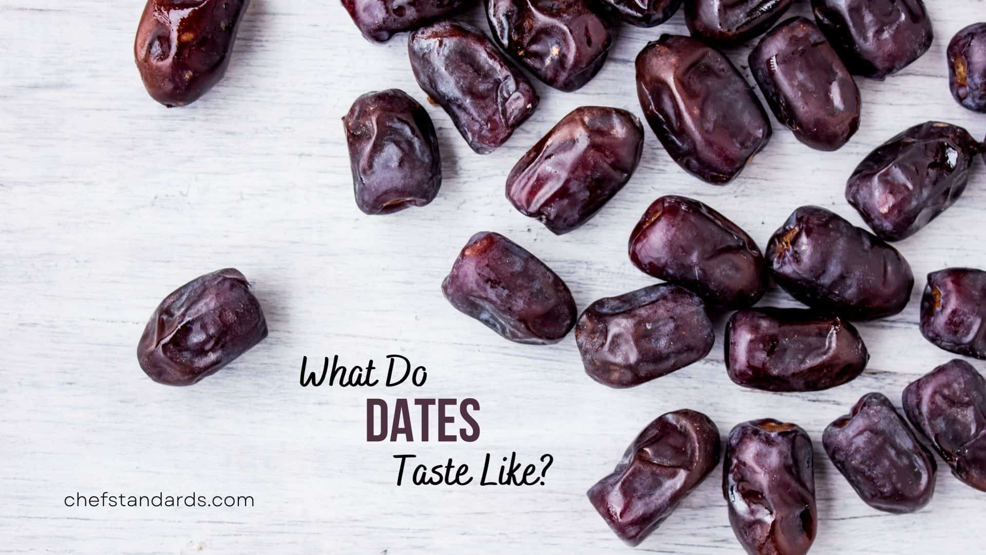 the taste of dates