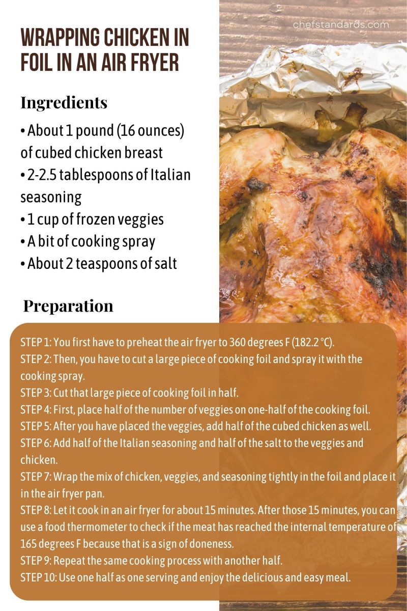 Can I Wrap Chicken In Foil In Air Fryer? Pros And Cons