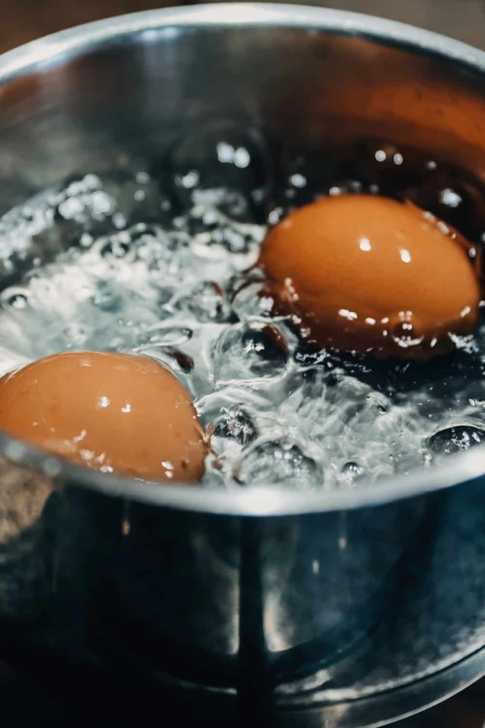 boiling eggs