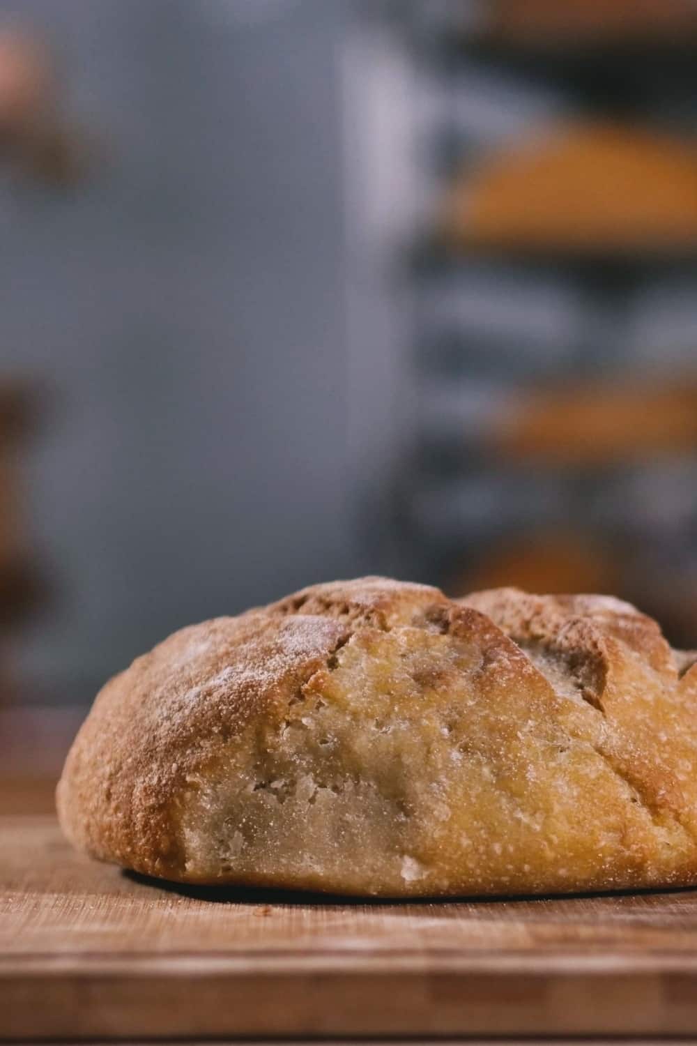 bread on table