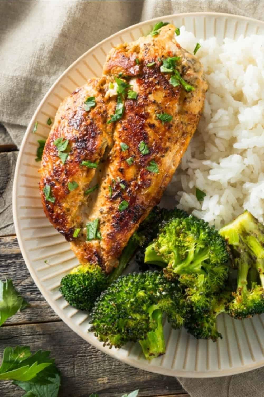 pechuga de pollo con brócoli