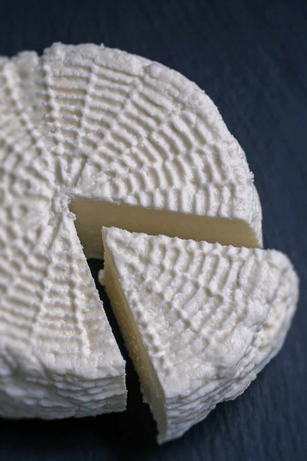 cut up Goat Cheese
