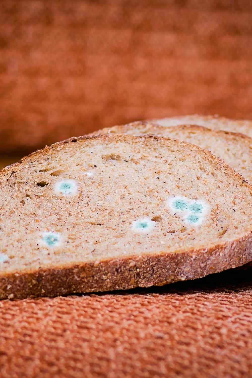 molding slice of bread